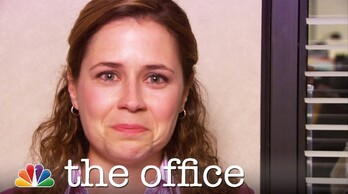 Jim invita a salir a Pam - Escena de "The Office"