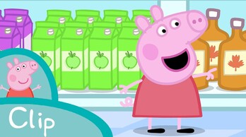 Peppa Pig at the Supermarket