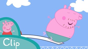 Peppa Pig at the Pool