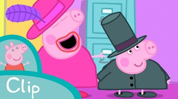 Peppa Pig Gets Dressed Up! 