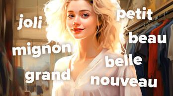 French Adjectives: At the Parisian Clothing Store